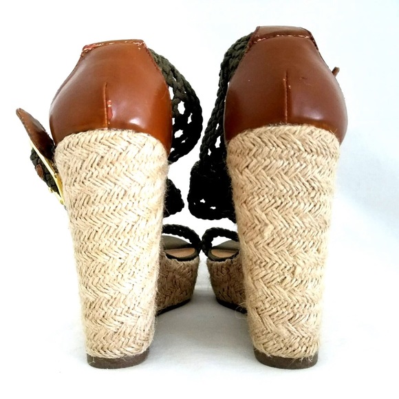 Steve Madden Magestee Espadrille Wedge Size 9 1/2 - Picture 4 of 7